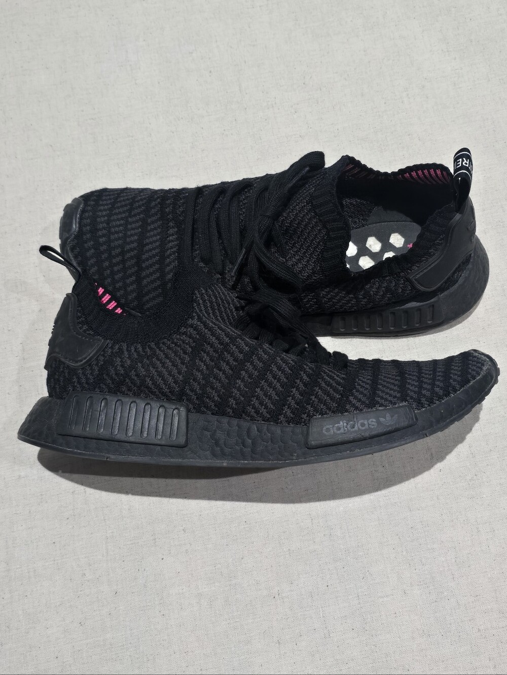 Adidas NMD R_1 stlt Black Mens Shoes Size 11